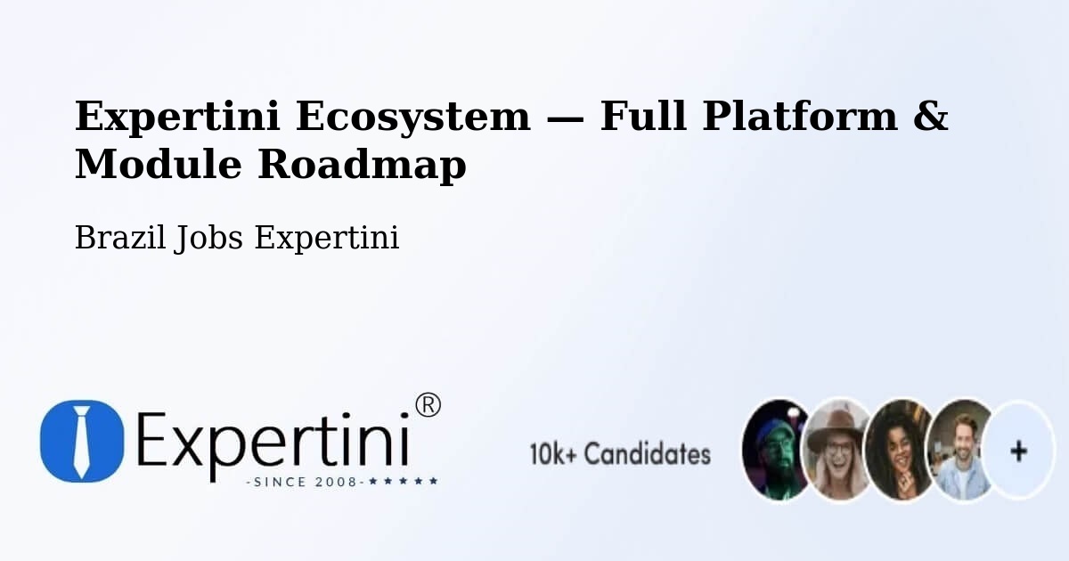 Expertini Ecosystem — Full Platform & Module Roadmap – Putinga